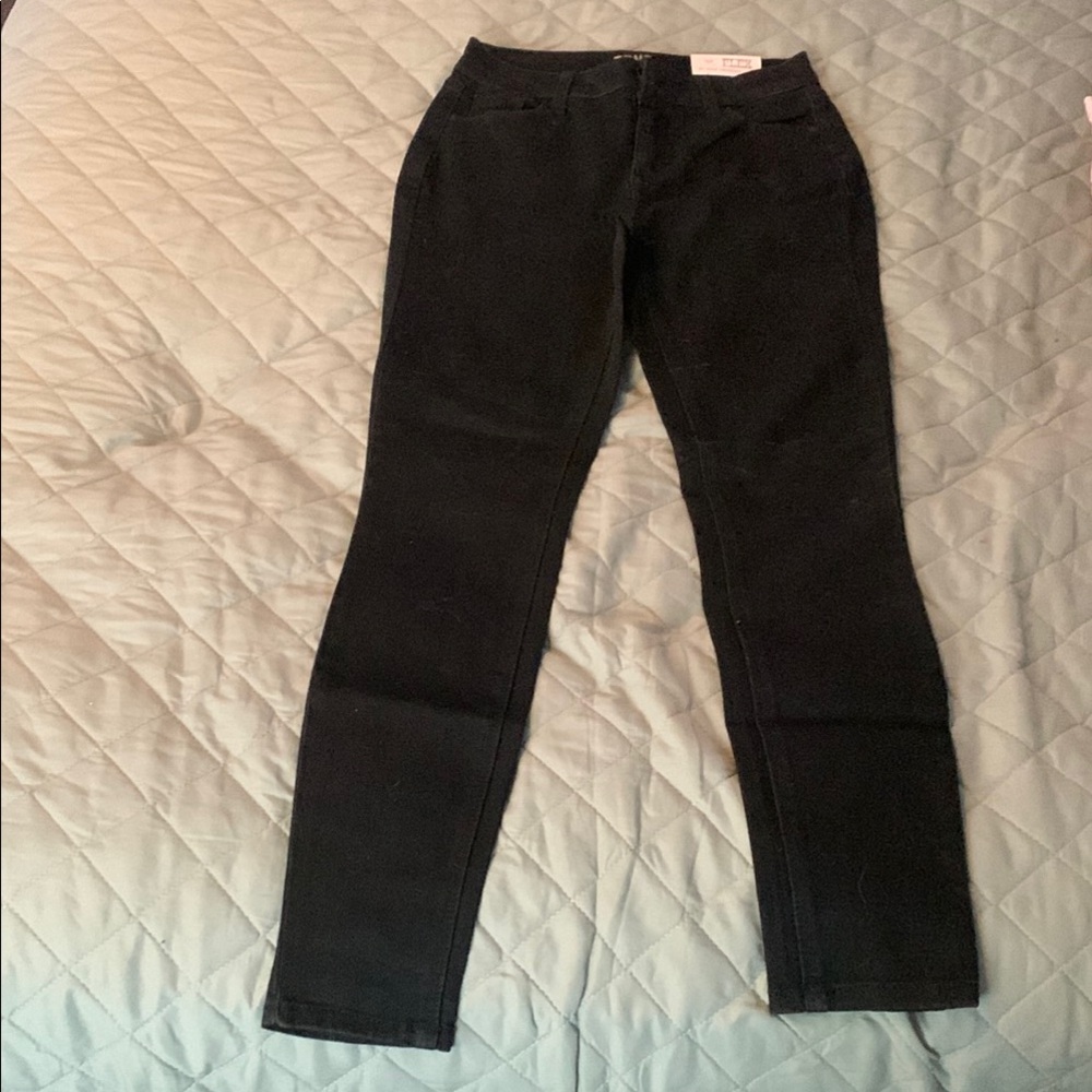 True Craft Black Skinny Jeans Full Length